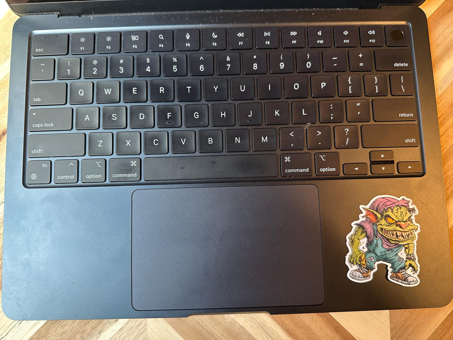 Goblin Mechanic Vinyl Sticker | Fantasy Creature Decal | Horror Monster Art | Waterproof Laptop Sticker