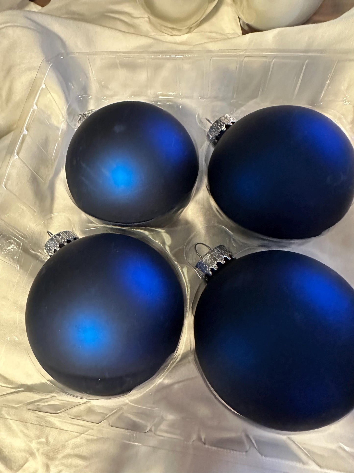 Personalized Christmas Ornament with Wooden Display Stand | Custom 3" Ball Ornament & Tree Holder | Holiday Decor Gift Set